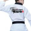 Regular black V-neck uniform (Black Belt) Photo 2